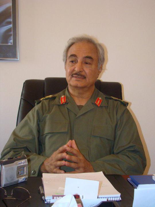General Khalefa Haftar, Libya, 2011