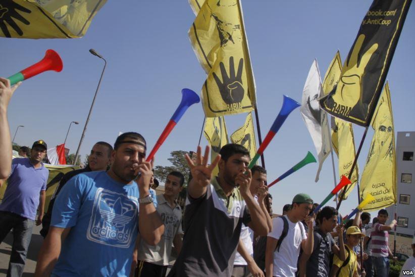 Anti-Coup Protesters, Cairo Egypt, October 2013