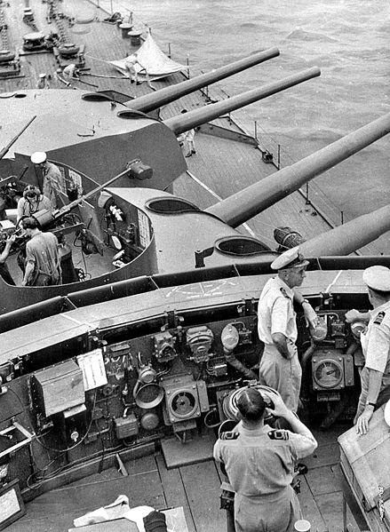 Heavy Cruiser HMAS Australia, Pacific Theatre, September 1944