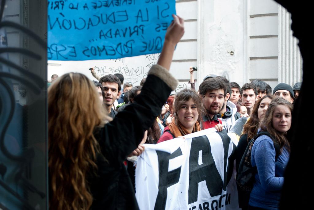 Student Protests Chile 2013
