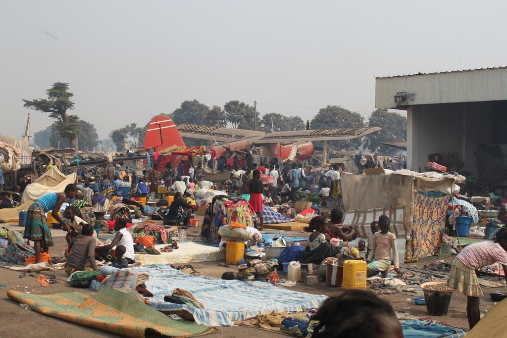 CAR: Bangui airport IDPs