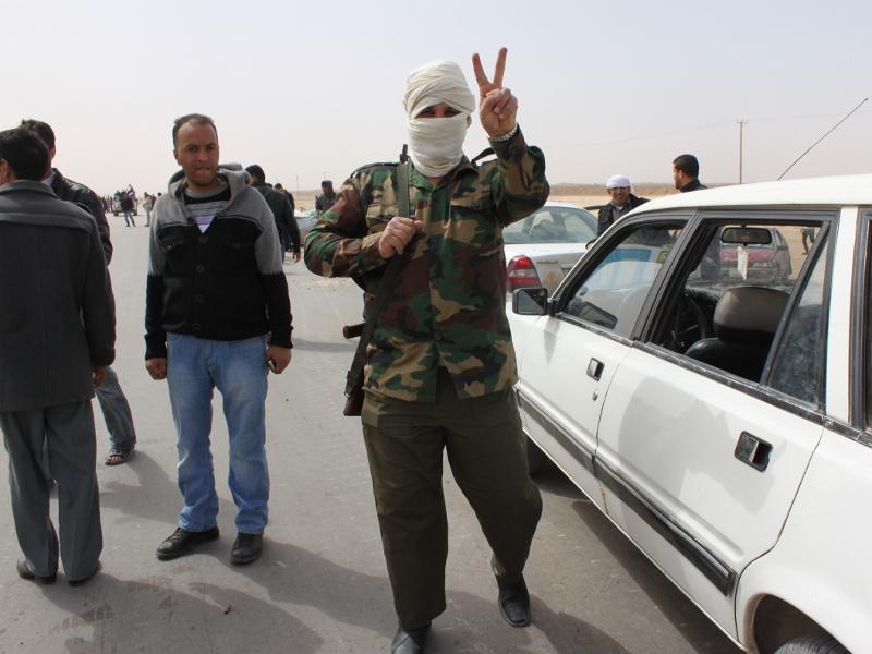 Ajdabiya checkpoint