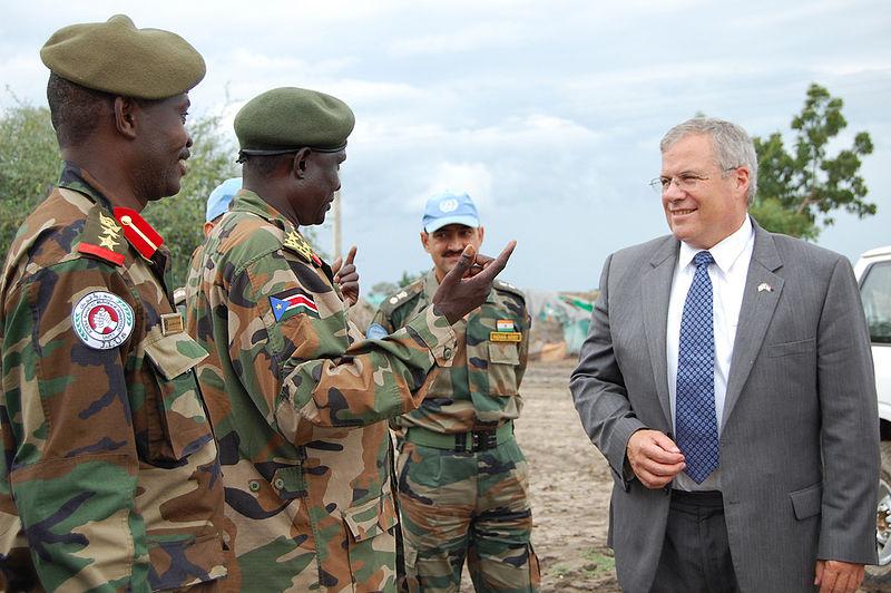 SPLA Meet UN Envoy