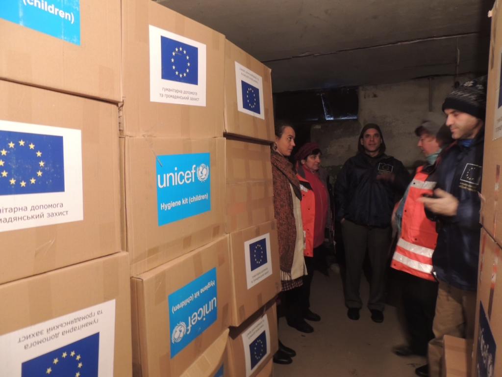 EU/UN Humanitarian Aid to Ukrainian Civilians, Donbass, 2014