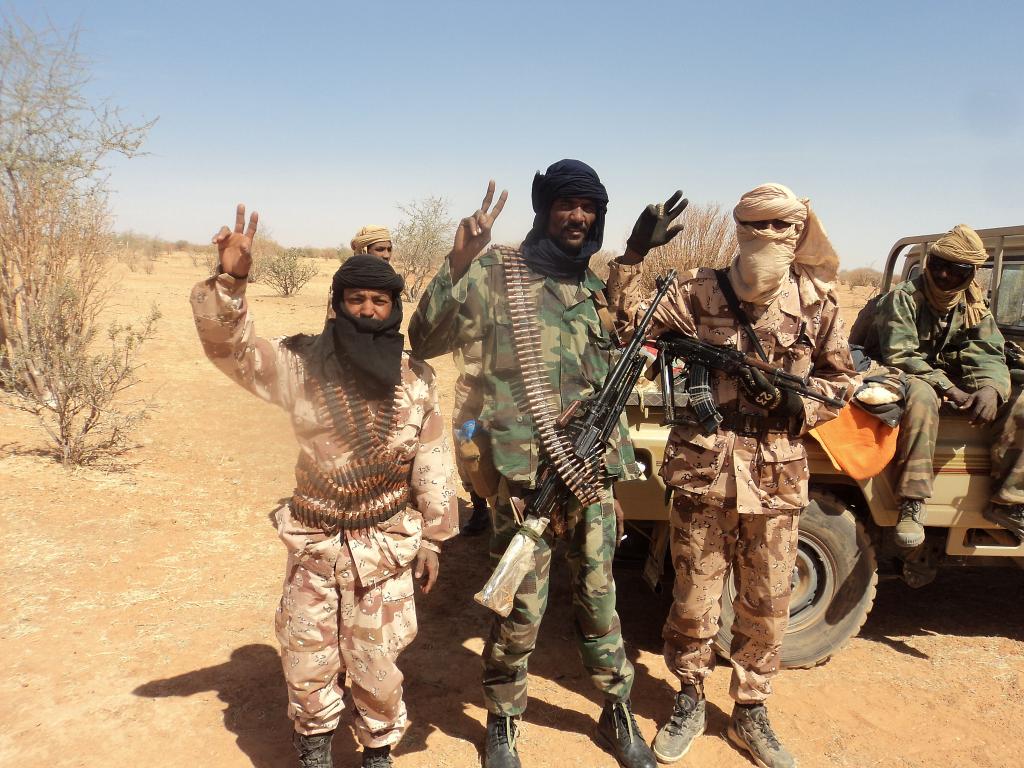 Tuareg Secessionists, Northern Mali, January 2012