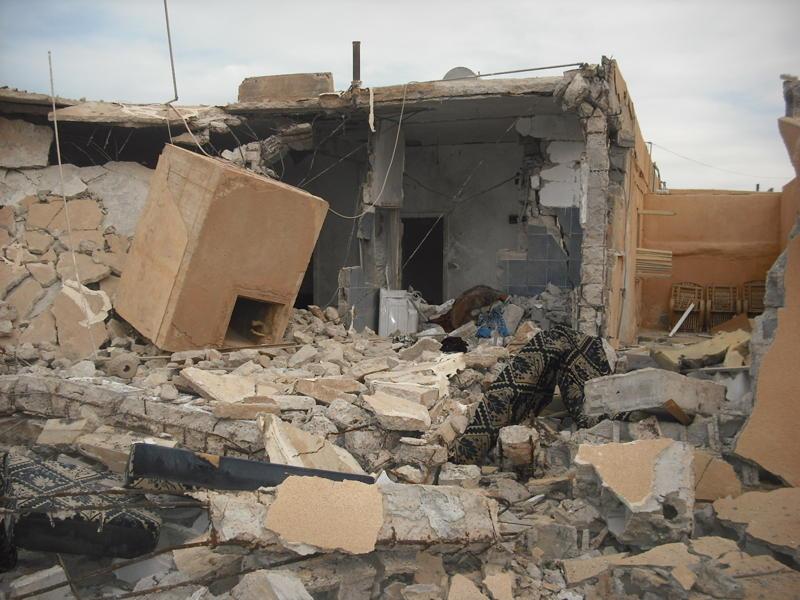 Sirte in Ruins, Libya, March 2011