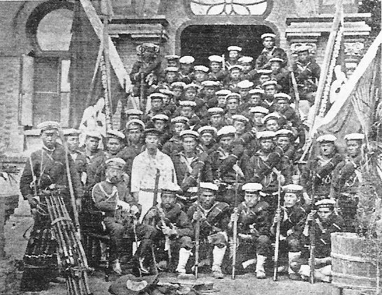 Japanese Marines During the Boxer Rebellion