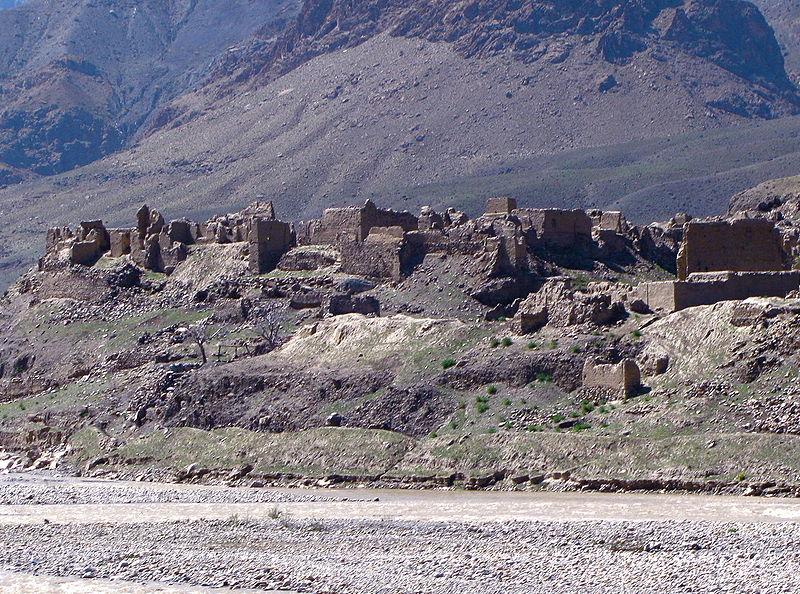 Ruins of an Afghan Village Destroyed by Soviets, Taken in 2008