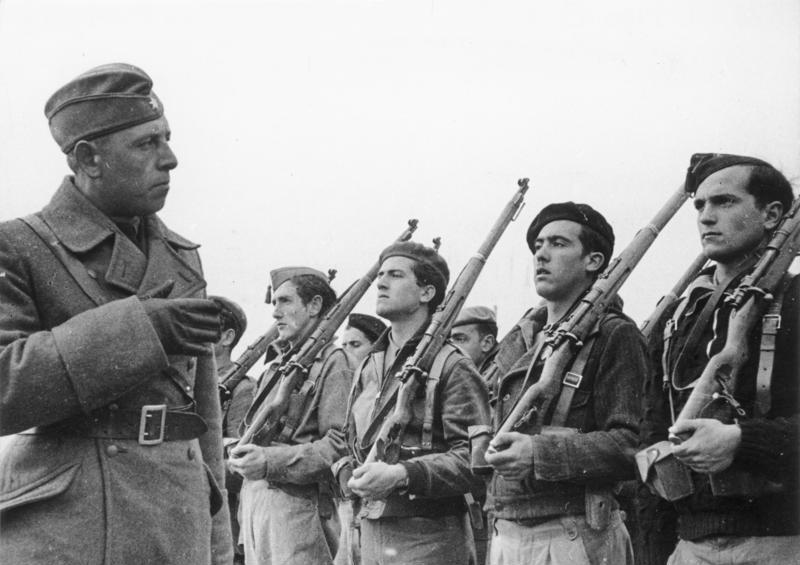 German Condor Legion Volunteers Undergo Training, Avila Spain, Jan 1939
