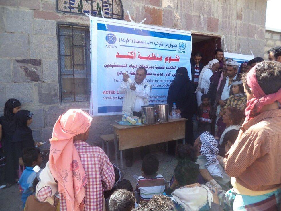 Hygiene Promotion And Kit Distribution; Al Dhalee, Yemen, May 2016