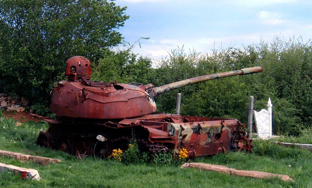 Derelict JNA Tank