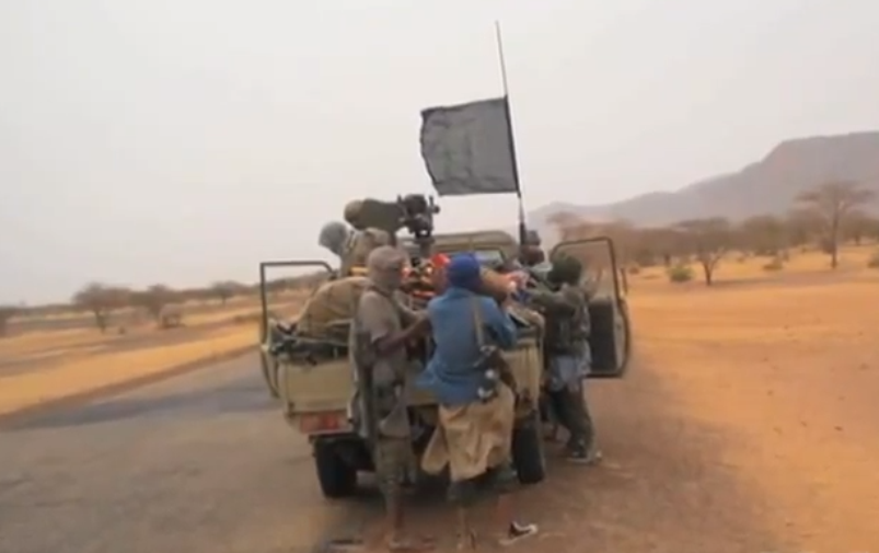 Ansar Dine Technical in Northern Mali, 2012