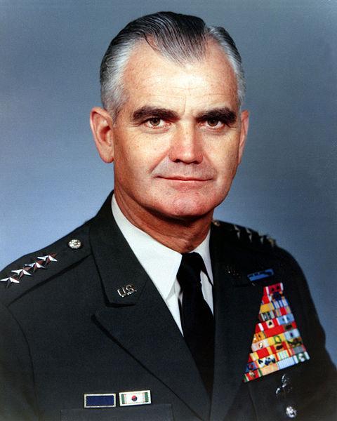 US General William Westmoreland, 1969