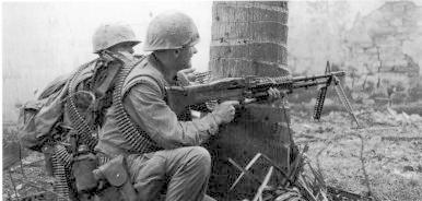 US Marines in Battle of Hue, South Vietnam, February 1968
