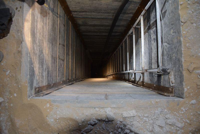 Hamas Tunnel, Gaza, July 2014