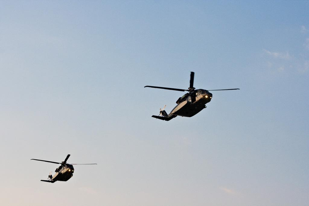 Saudi security forces on parade