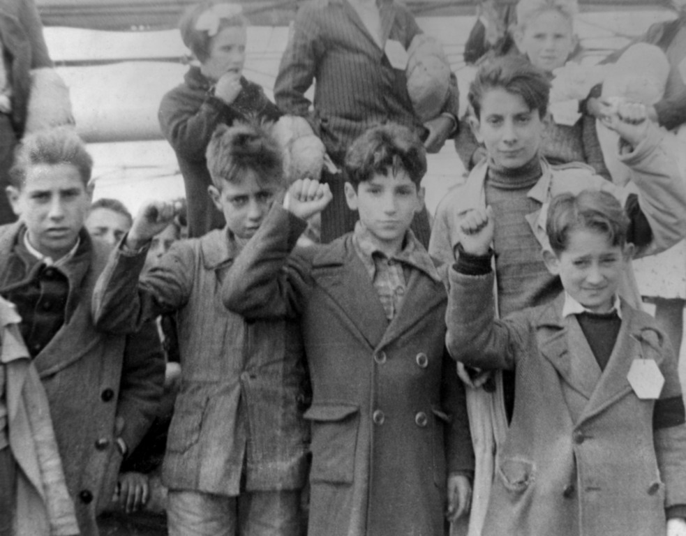 Children Being Prepared for Evacuation from Spain during the Spanish Civil War, 1936-1939