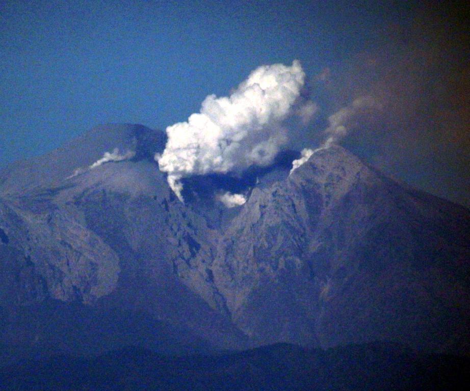 Mount Ontake Eruption, Gifu Japan, September 2014