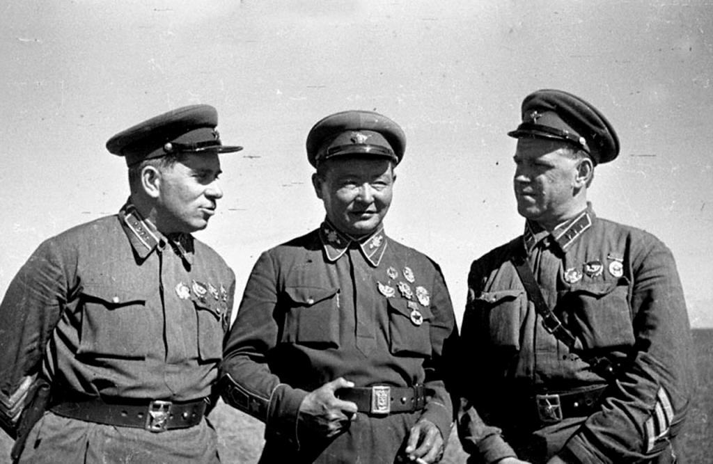 Three Soviet Leaders of Khalkin Gol