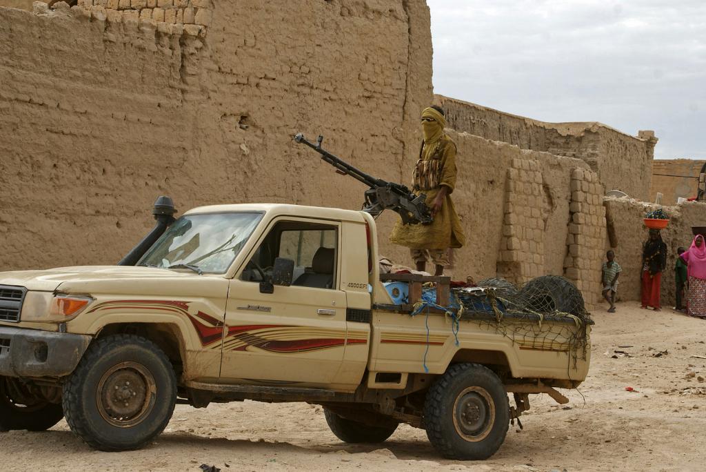 Islamist Fighter on Technical, Timbuktu Mali, February 2012