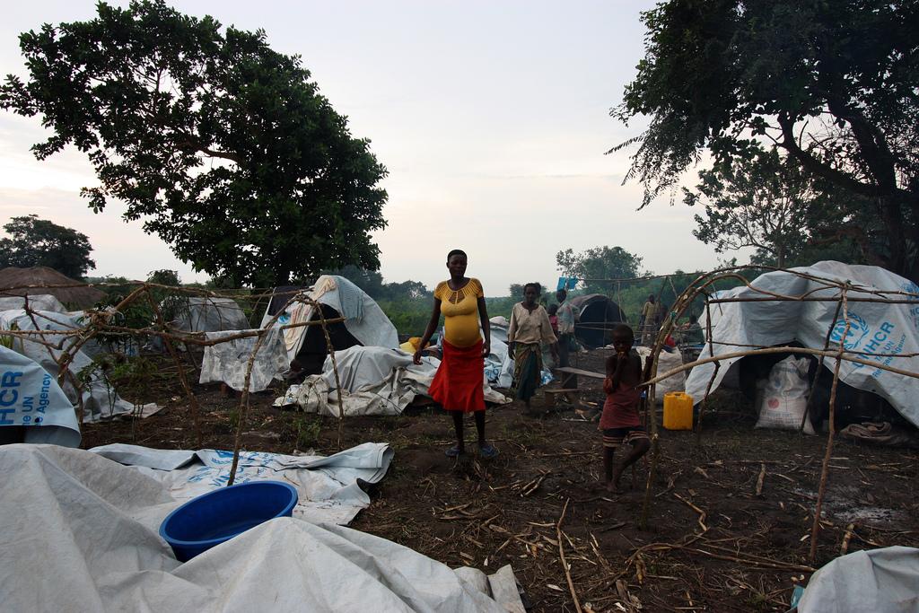 Congo refugees in Uganda