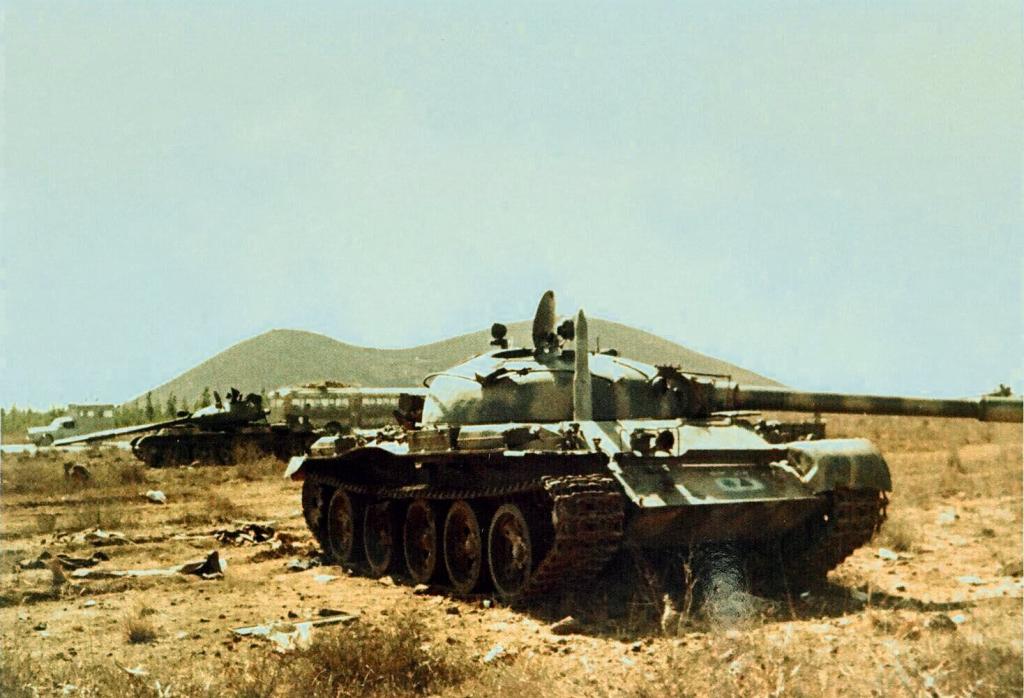Syrian T62 Tank, Golan, 1973