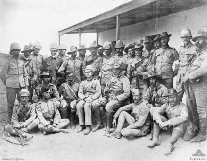 Boer War British and Australian Officers
