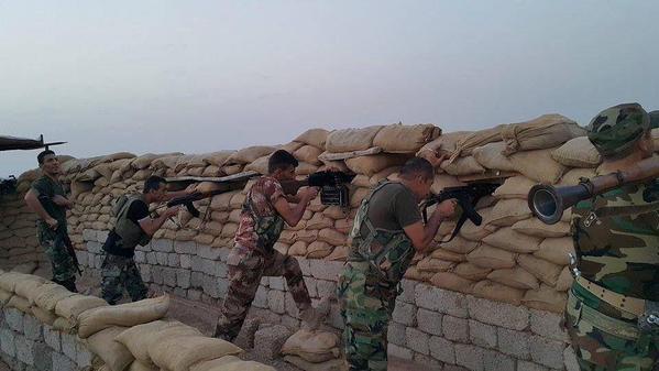 Fighters from Euphrates Volcano Coalition (FSA&YPG) Capture Sarrin Town; Aleppo, Syria, July 2015