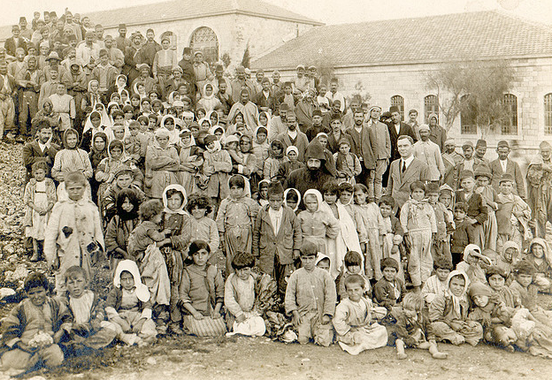 Armenian Genocide Survivors, Jerusalem, 1918