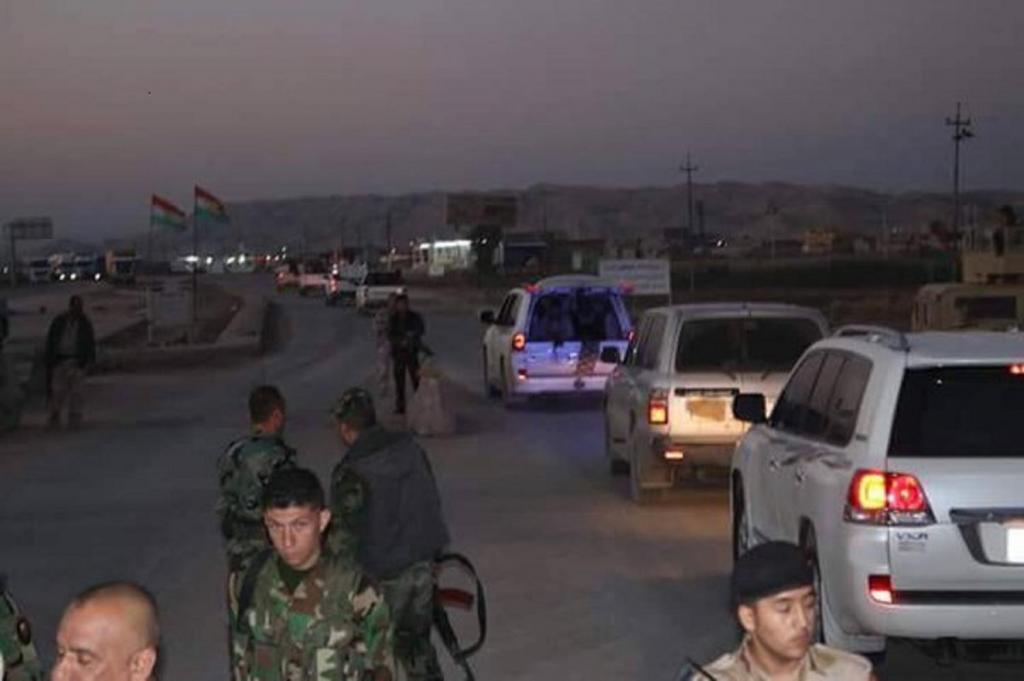 KRG Peshmerga En-Route to Tuz Khurmatu; Salahaddin, Iraq, Nov 2015