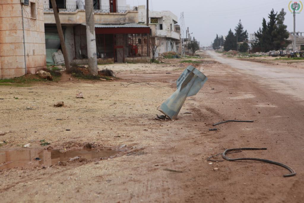 Remnants of a Bomb, Taftanaz Syria, January 2013