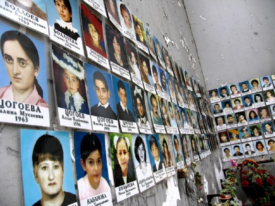 A Memorial to Victims of the Beslan School Tragedy, N. Ossetia Russia, 2006