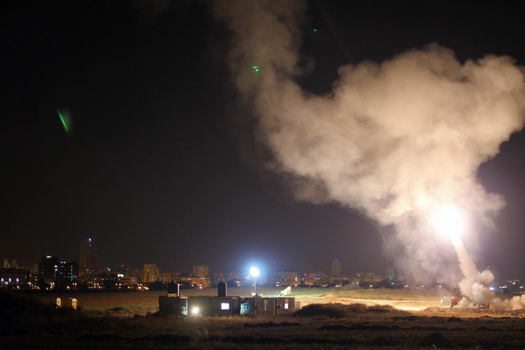 Iron Dome Interception, Central Israel, July 2014