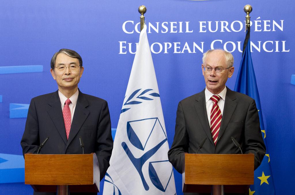 Presidents of International Criminal Court & European Union Meet in Brussels, Aug 2010