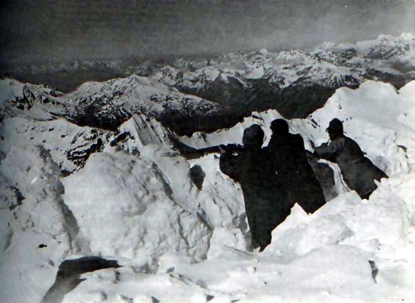 Austro-Hungarian Trench in the Alps, Italian Front, World War I