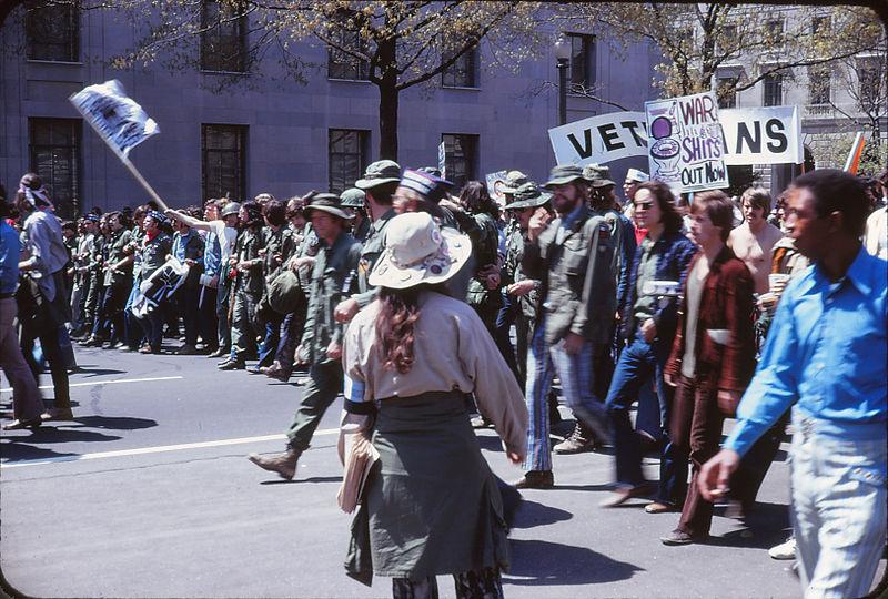 Vietnam War Protest, Washington D.C., April, 1971