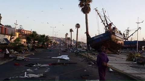 Post Earthquake Damage; Coquimbo, Chile, Sept 2015