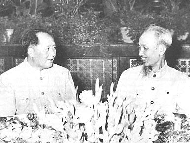 Ho Chi Minh and Mao Zedong, Beijing, 1955