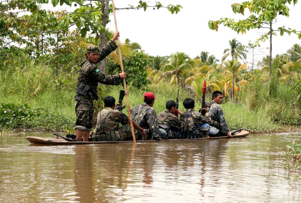 Moro Rebels In the Marsh