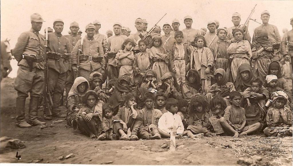 Turkish soldiers and local people of Dersim region