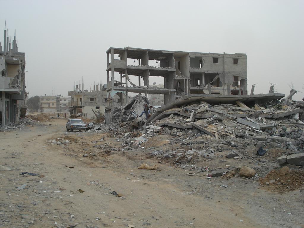 Destroyed Building