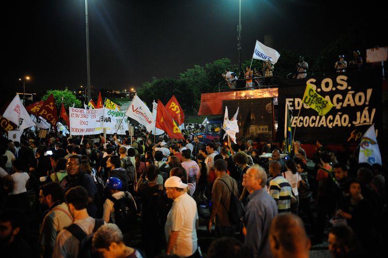 World Cup Related Protests in Rio, Brazil, May 2014