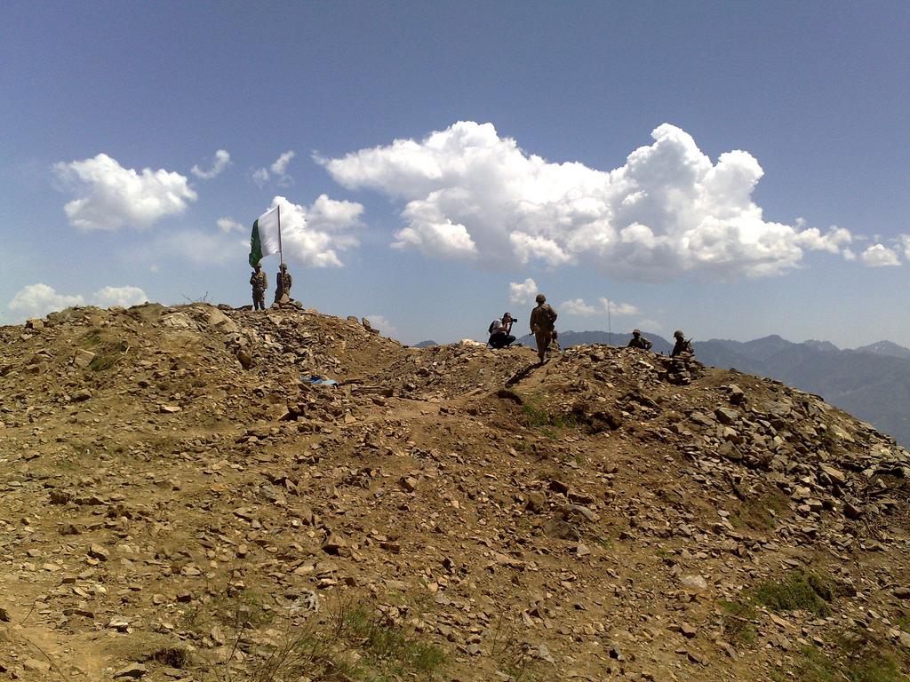 Pakistani soldiers in Swat