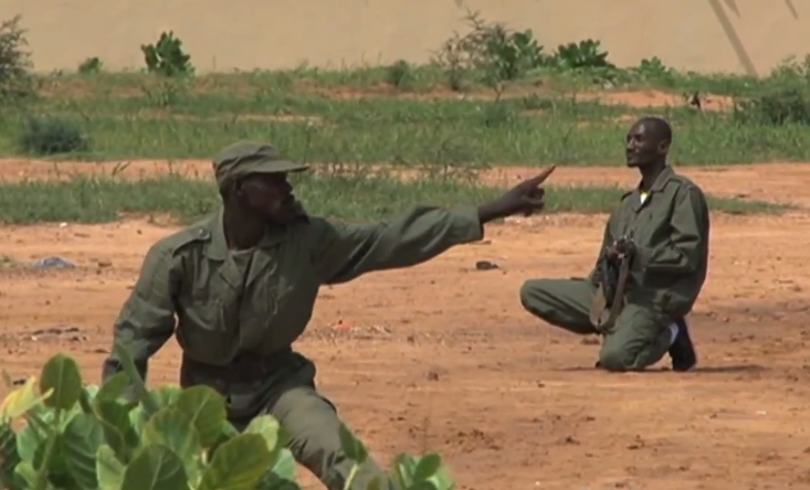 Pro-Government Militiamen Training in Central Mali, 2012