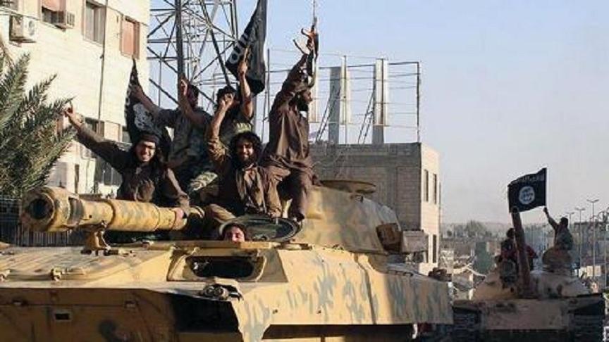 IS Jihadists Celebrate Victory over Syrian Army at Tabqah Airfield, Syria, August 2014