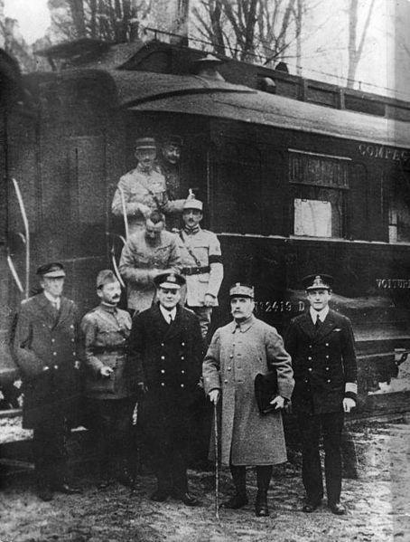 World War I Armistice Signed, Forest of Compiègne, November 11 1918