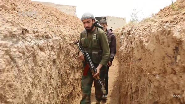 Jaysh Al Islam Front Line Trenches, Eastern Ghouta - Syria, May 2015