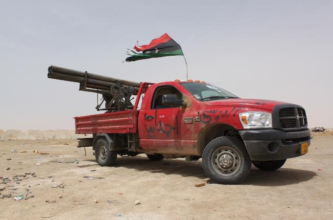 Rebel technical - Libyan Civil War 