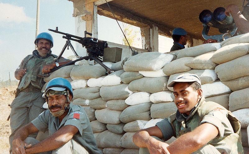Fijian UN Peacekeepers Deployed in Lebanon, 1989