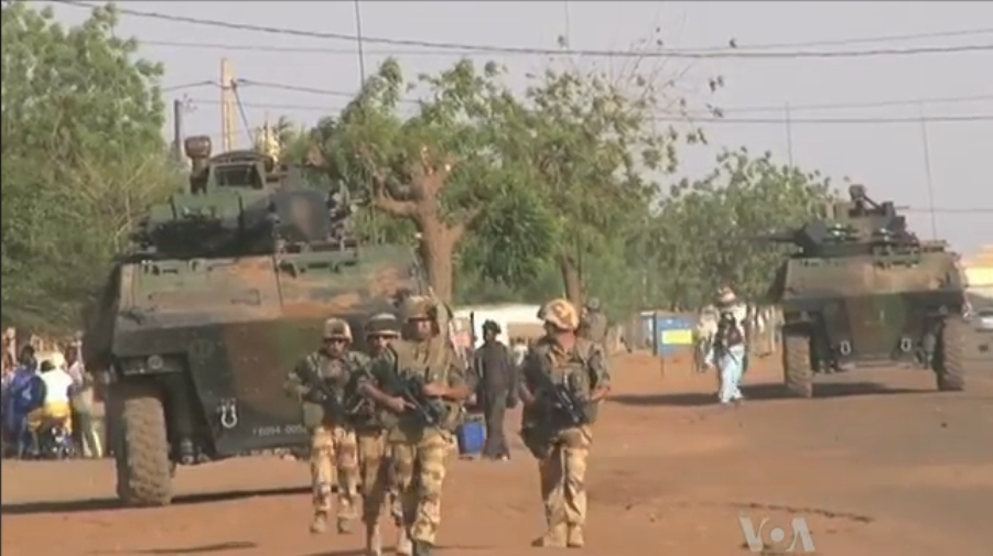 French Forces on Patrol in Gao Mali, April 2013